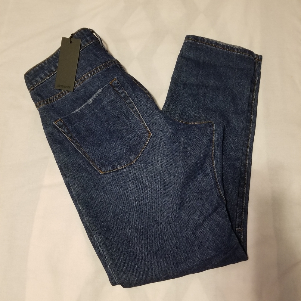 NWT Oneteaspoon Est 2000 Jeans Women's Size 24 Color Blue Moon - Picture 1 of 12